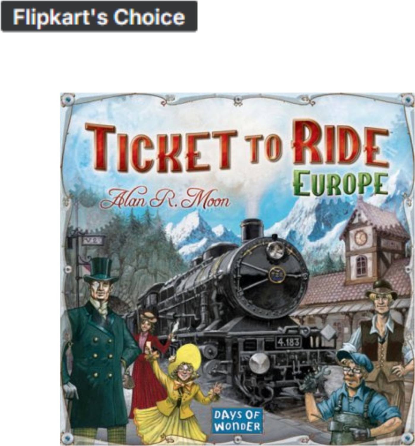 Zuuluzrs Ticket to Ride Board Game - Image 1