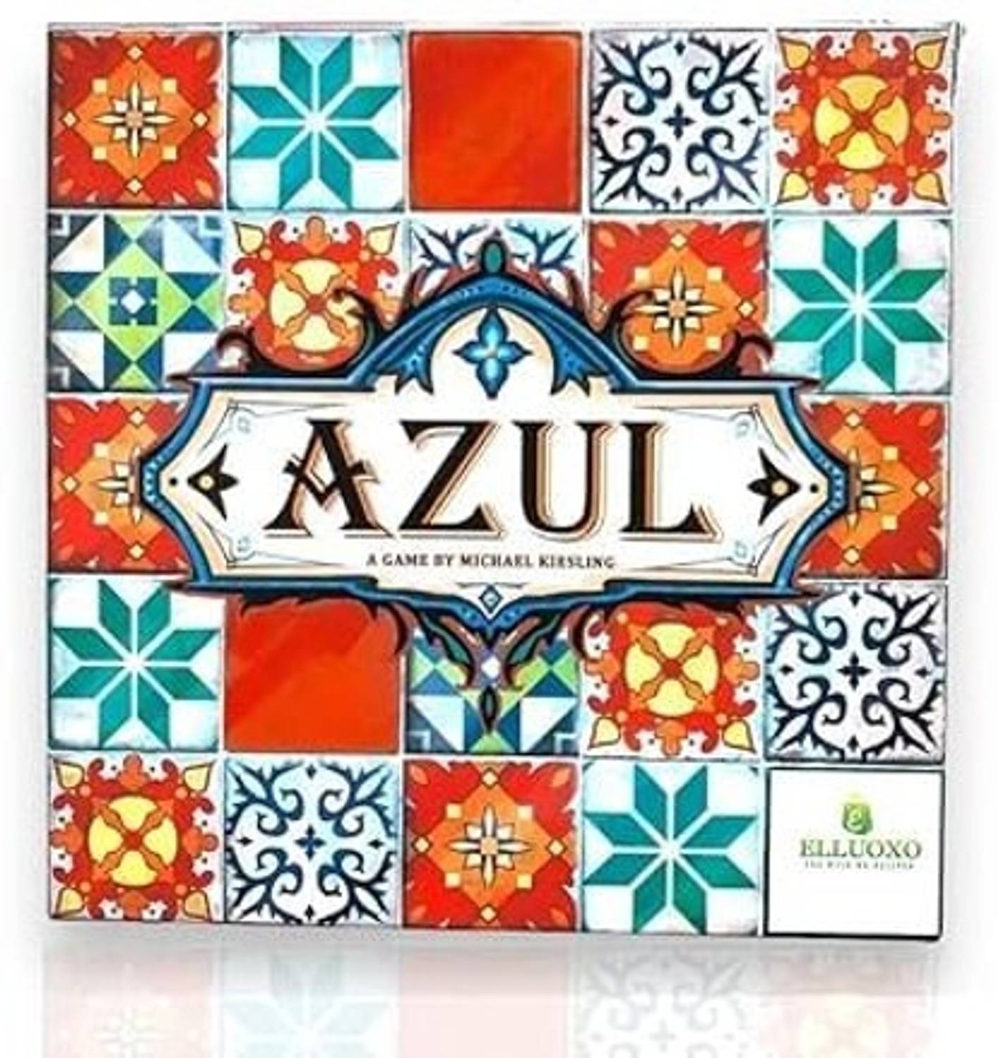 AHTUW Azul Board Game | Elegant Tile Placement Strategy Abstract Game for 2-4 Players Strategy & War Board Game