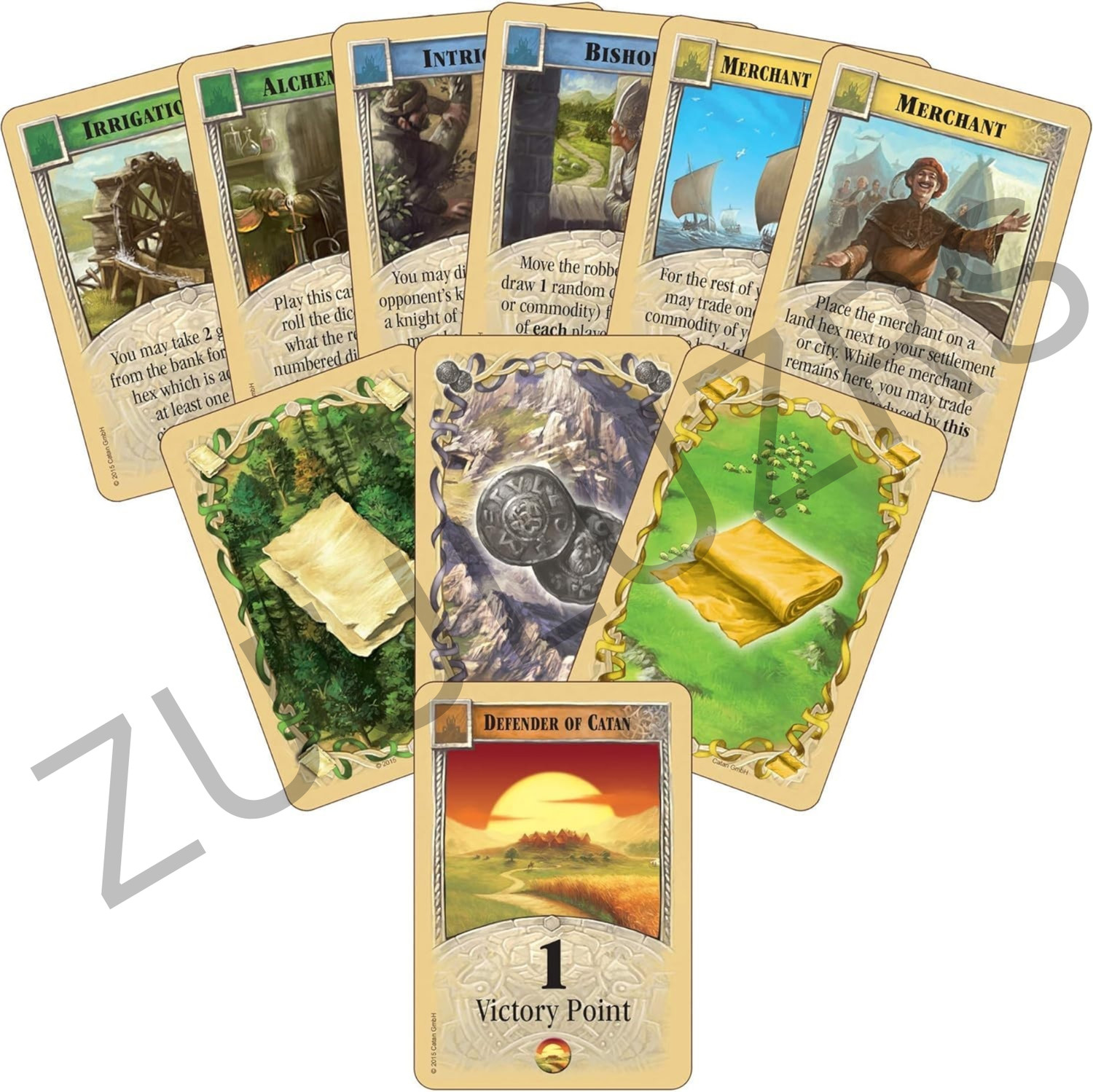 Image of Zuuluzrs Catan 5Th Edition Cities and Knights Board Game For 5 To 6 Players Strategy & War Board Game