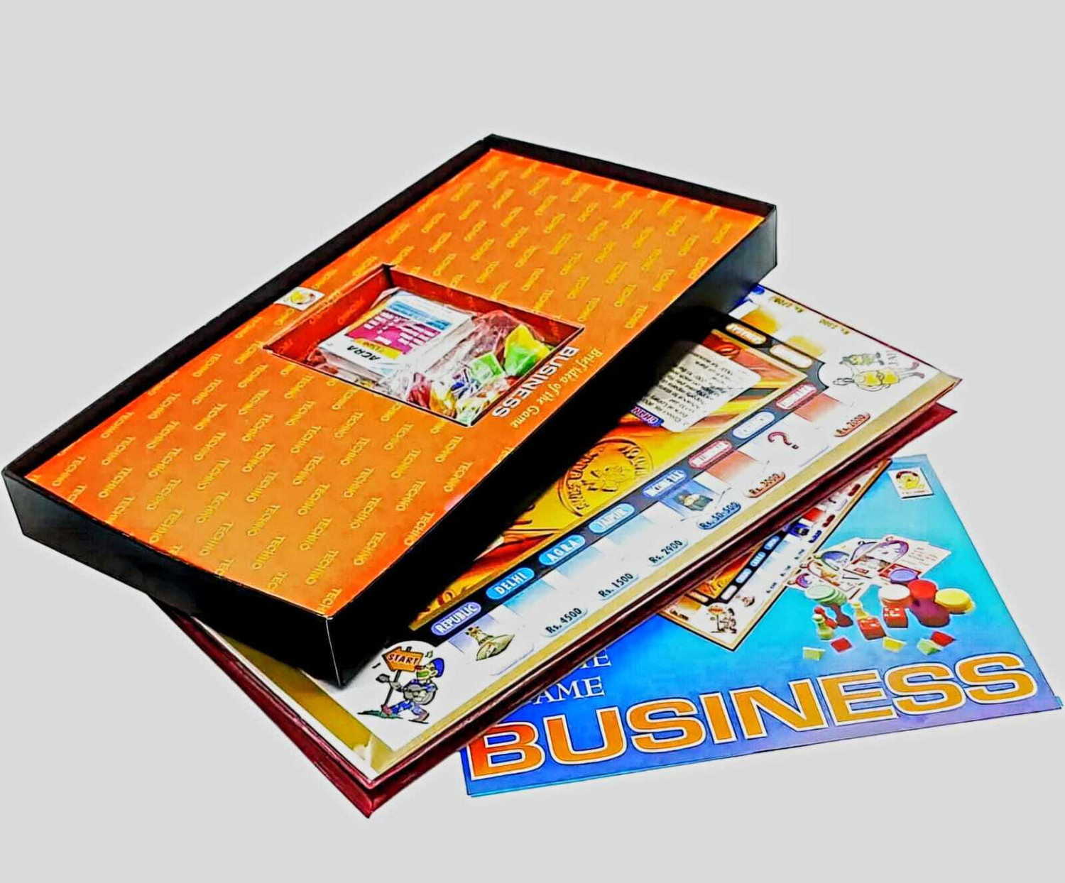 Image of KRISHIVALAYA Gold Business Game for Kids And Adults. Money & Assets Board Game