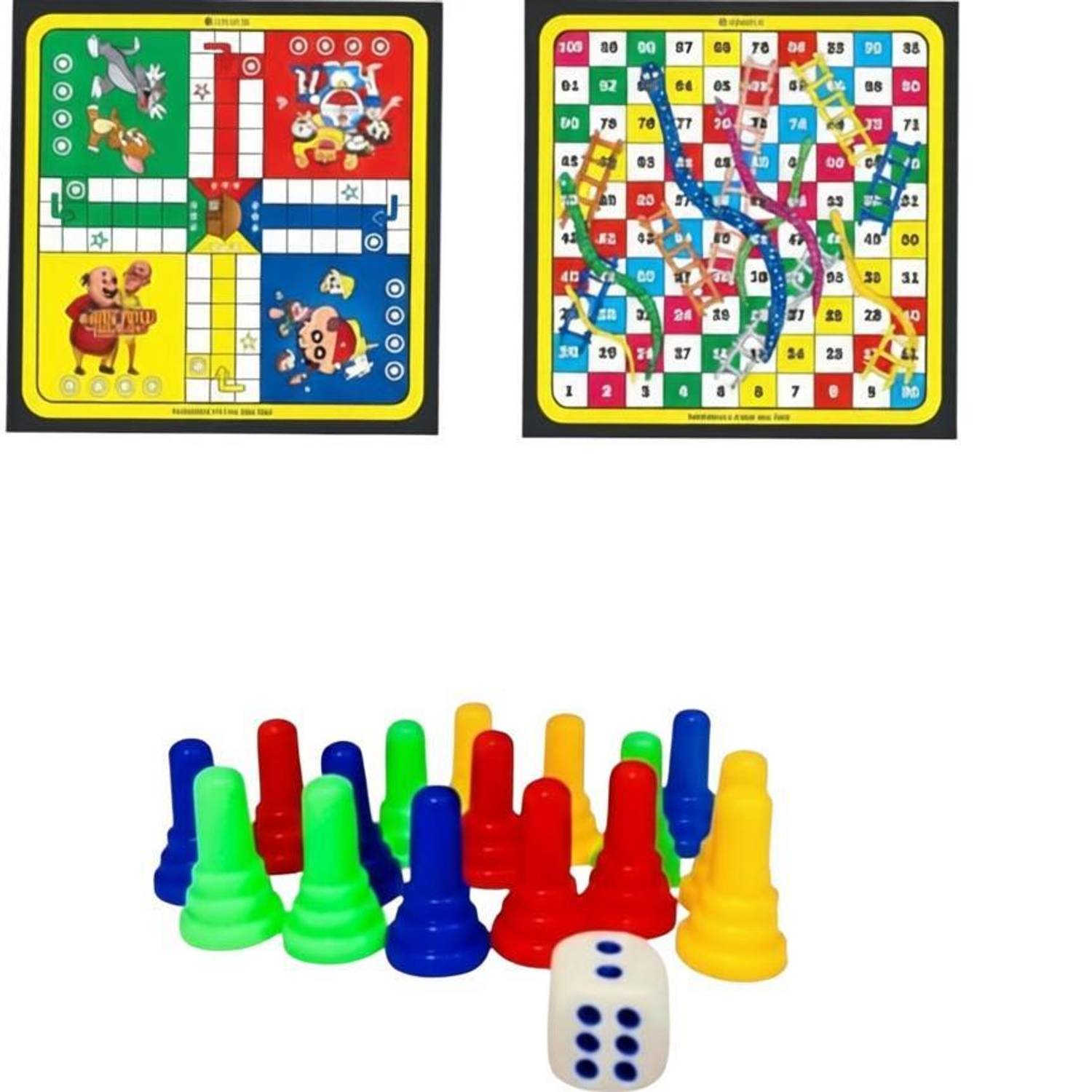 aunique Kids choice Ludo & Snake Board Game with Ludo Coin Word Games
