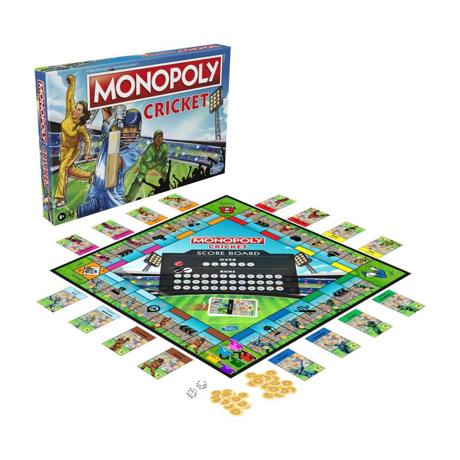 Monopoly Cricket Board Game Accessories