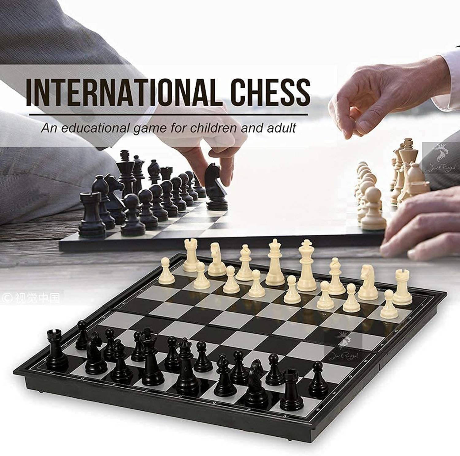 Chocozone Foldable Magnetic Chess Game (10 inch) - Image 2