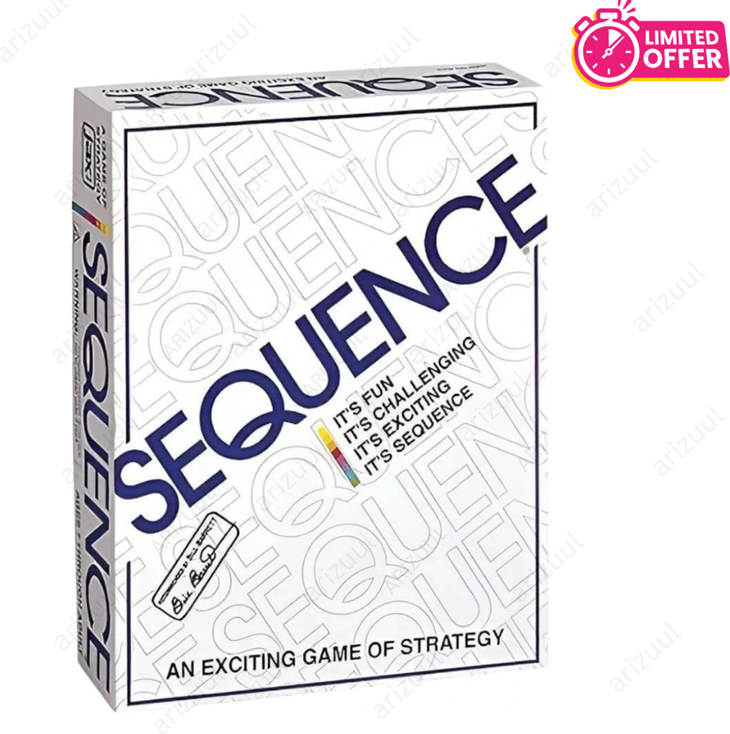Image of Arizuul Sequence Family Game Strategy Card Board Game for Game Night 2-12 Players Board Game Accessories