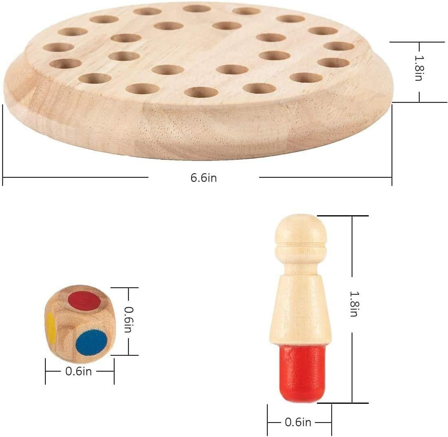 Image of AJDK MART Wooden Chess Puzzle Game | Brain Teaser Strategy Board Game Board Game Accessories