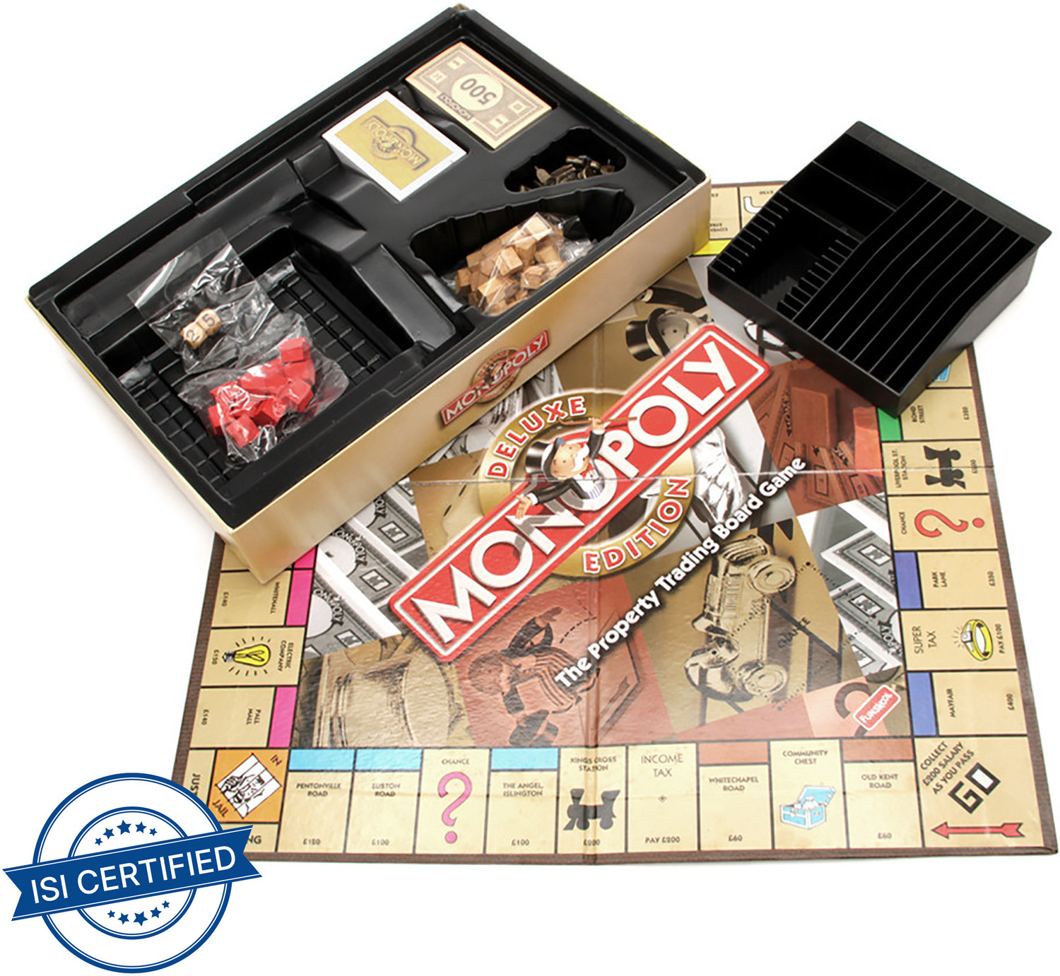 Image of FUNSKOOL Monopoly - Deluxe Edition Party & Fun Board Game