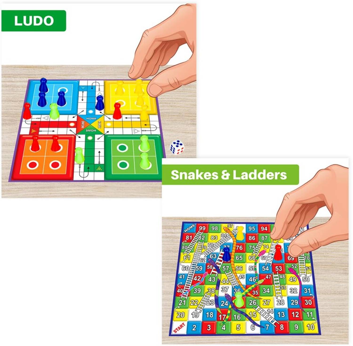 zokato 7 in 1 Kids Games Birthday Gift for Kids Strategy & War