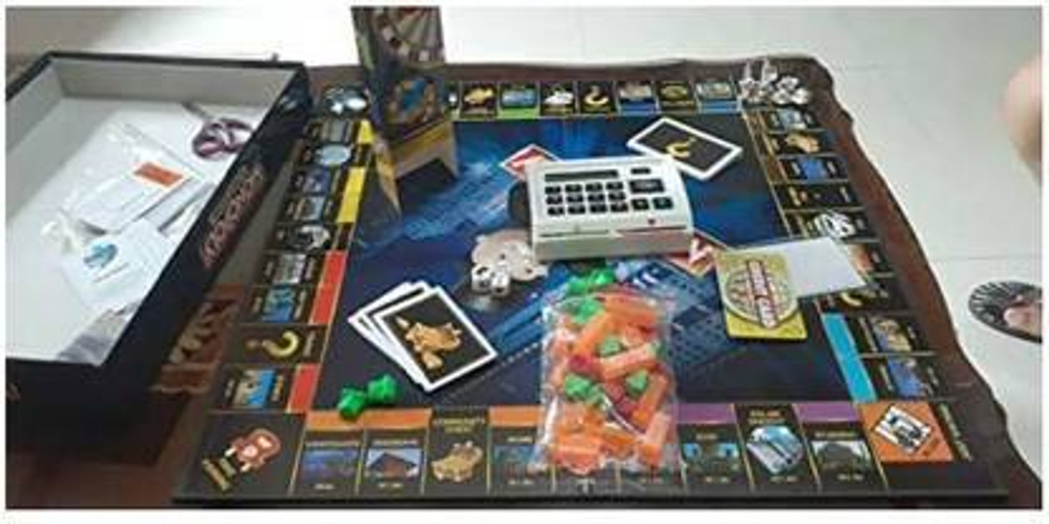 Image of SR Toys Monopoly Ultimate Banking Edition Board Game for Families and Kid Money & Assets Board Game