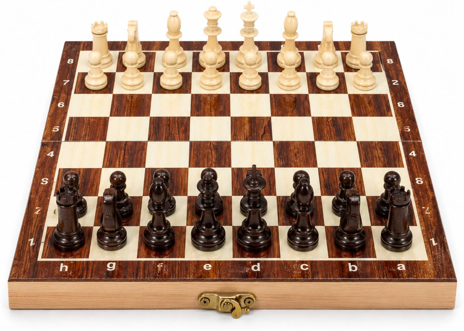 Bramblox 30 cm Foldable Wooden Chess Board - Image 1