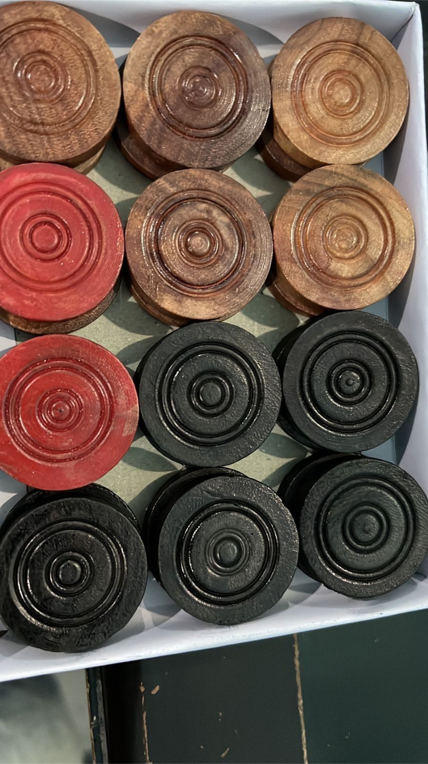 Image of Shivtirth CARROM BOARD 20 Inch with Ludo&Chess, 24Pcs.Wooden Coins, Powder, Striker 50 cm Carrom Board