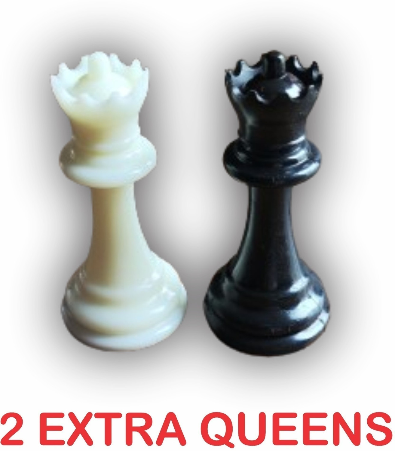 Image of bragnam Professional Foldable 17 x 17 Chess Game with Premium Solid Plastic Pieces 43 cm Chess Board