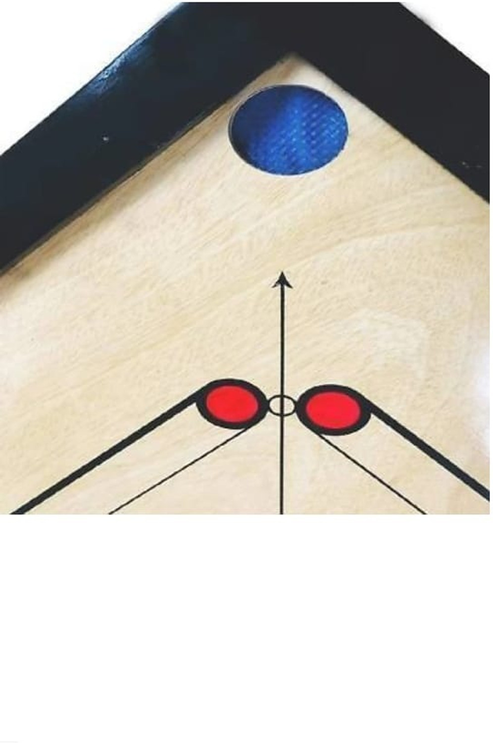 Image of Ishu Sports SMOOTH FULL SIZE,,(32 INCH)WITH STRIKER,POWDER AND COINS 81.04 cm Carrom Board