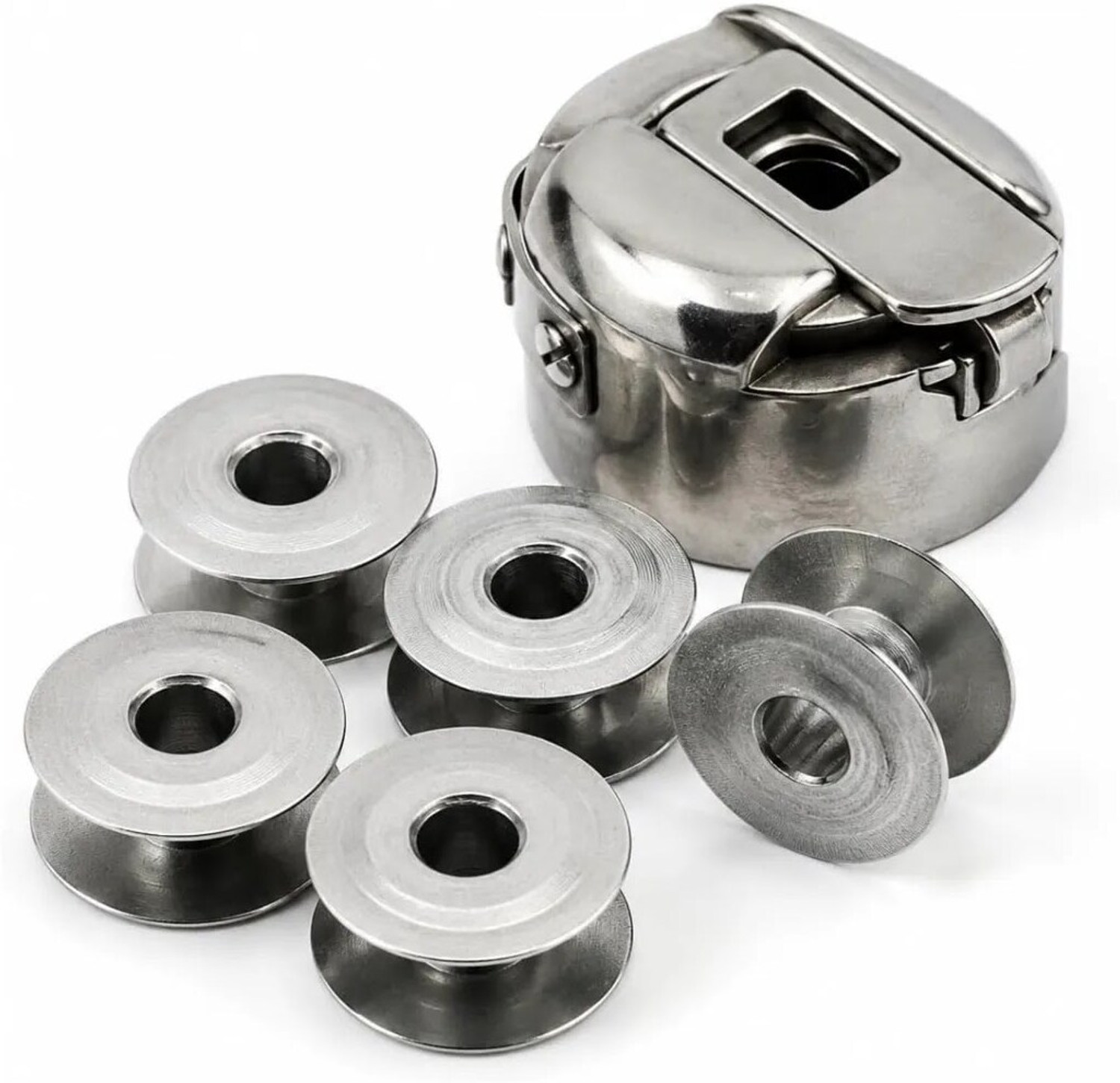 Image of Haya IND-BOB-SET-6P Bobbin Case (Pack of 1)