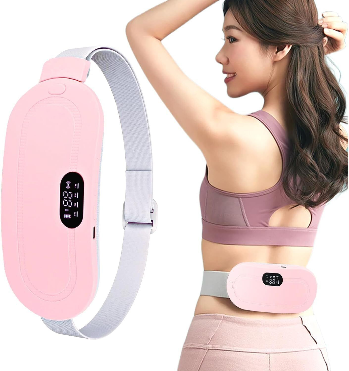 Image of PRO99S Electric Cordless Heating Pad for Period Pain, Cramp Relief, Back Pain in Period Inhaler