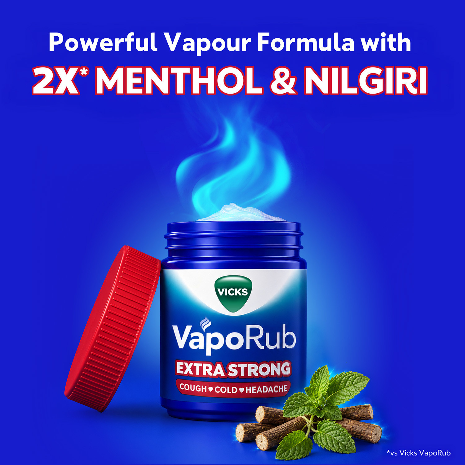 Image of VICKS VapoRub Xtra Strong, 25 ml Balm (25 ml)