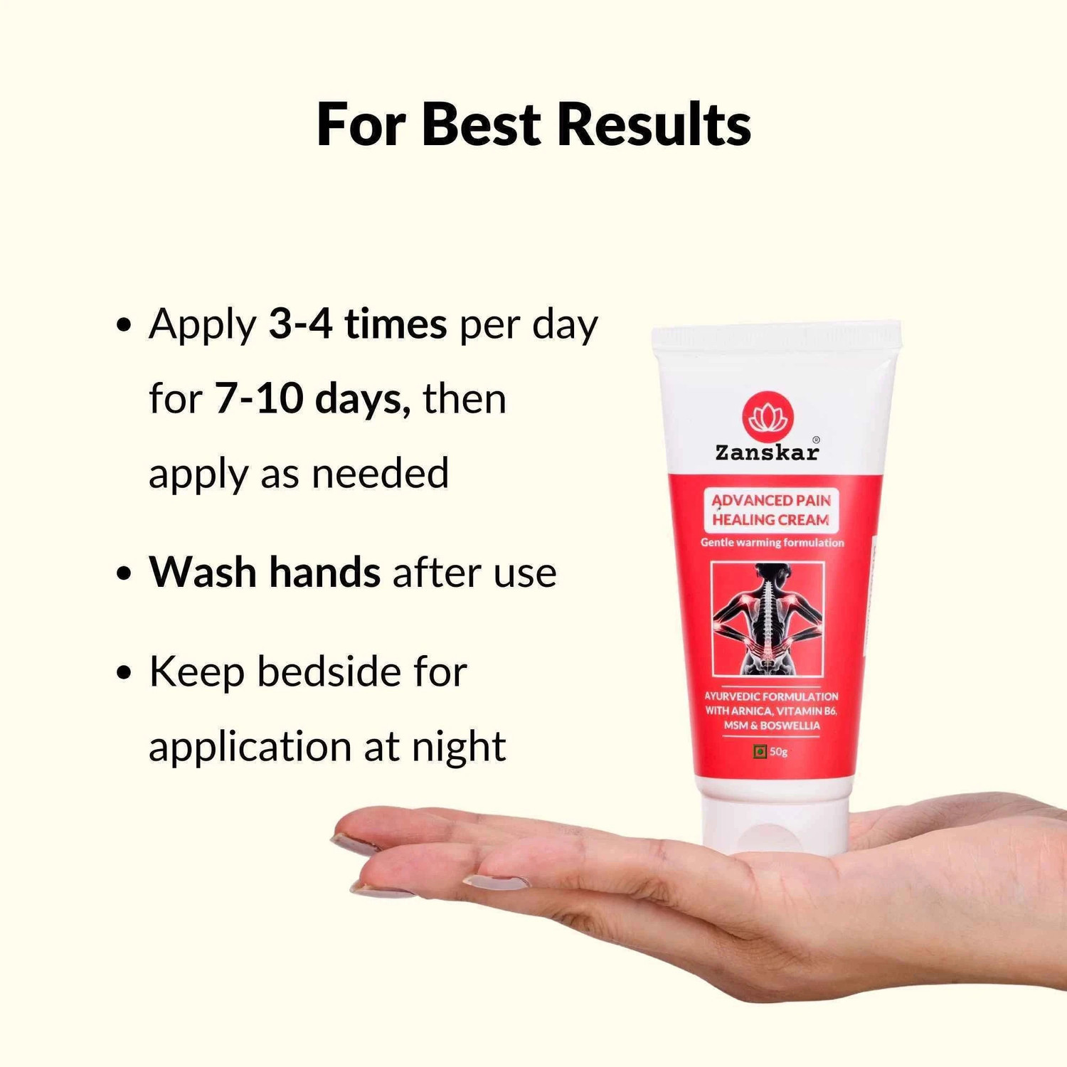 Image of Zanskar Advanced Pain Healing Cream