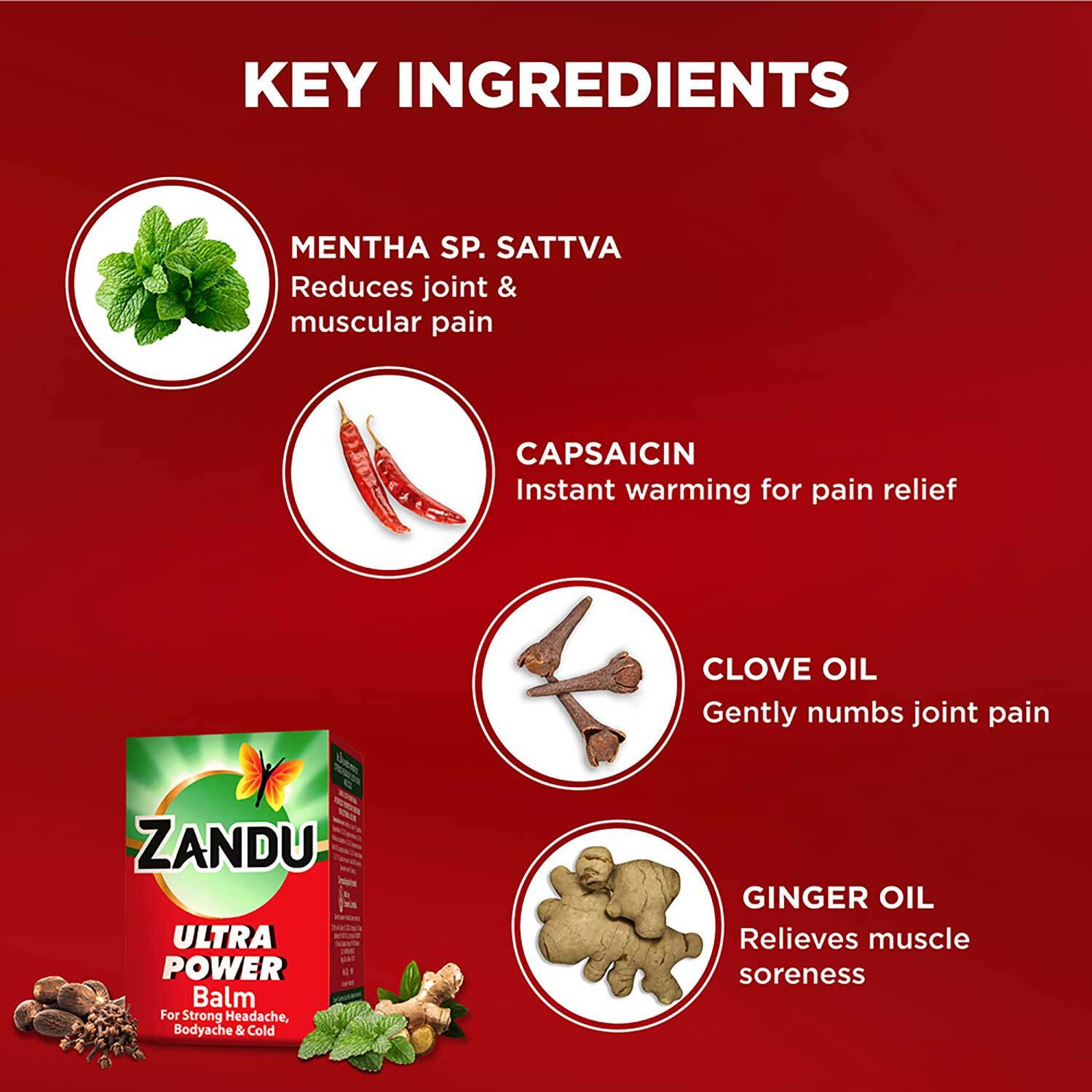 Image of ZANDU Ultra Power Balm