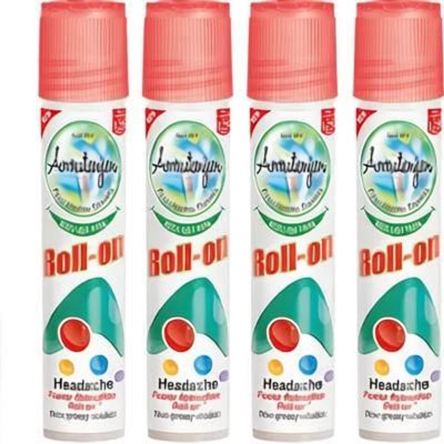 Amrutanjan FASTER RELAXATION ROLL ON 10ML PACK OF 4 Liquid (4 x 10 ml) Liquid