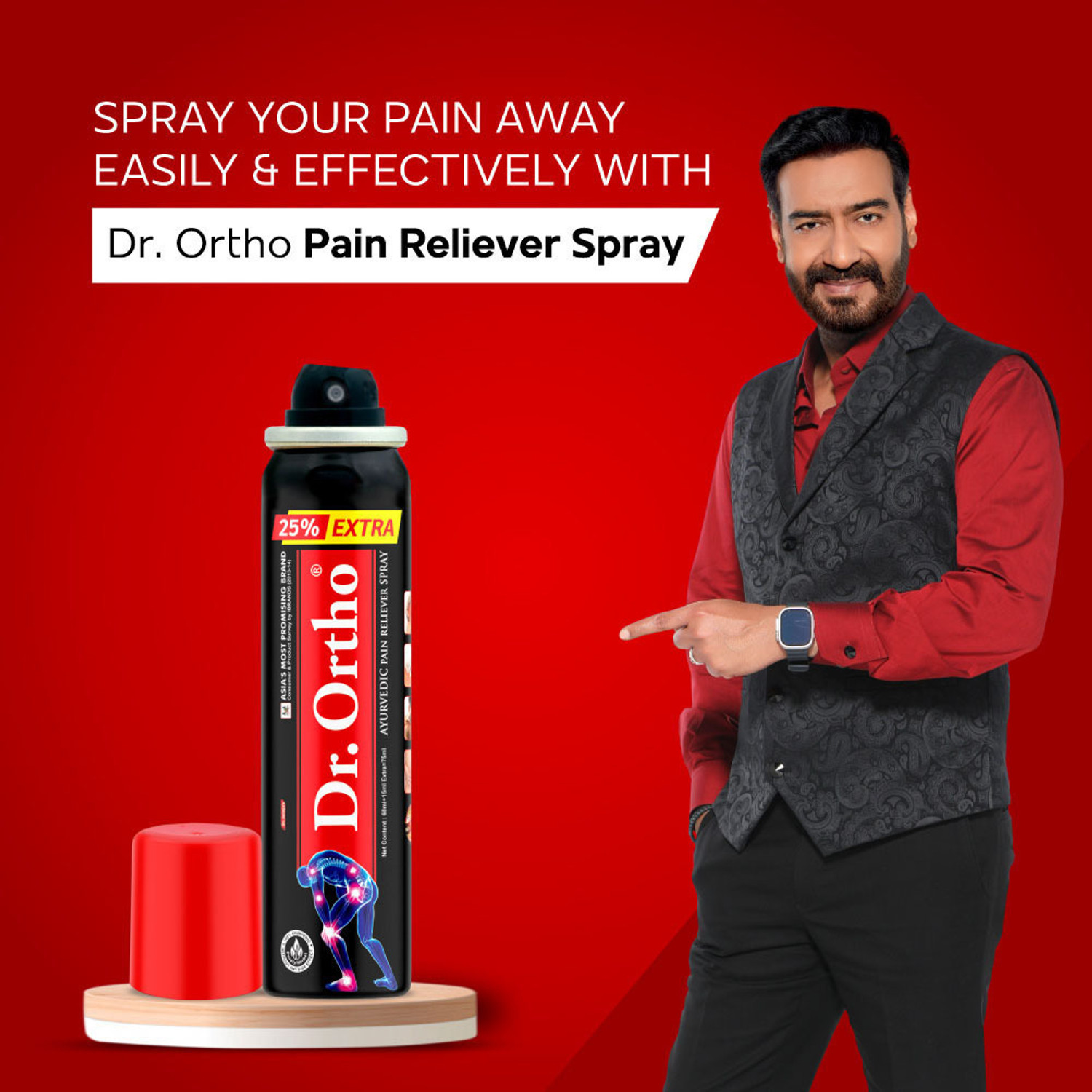 Image of Dr. Ortho Pain Relief 75ml(pack of 2) Spray