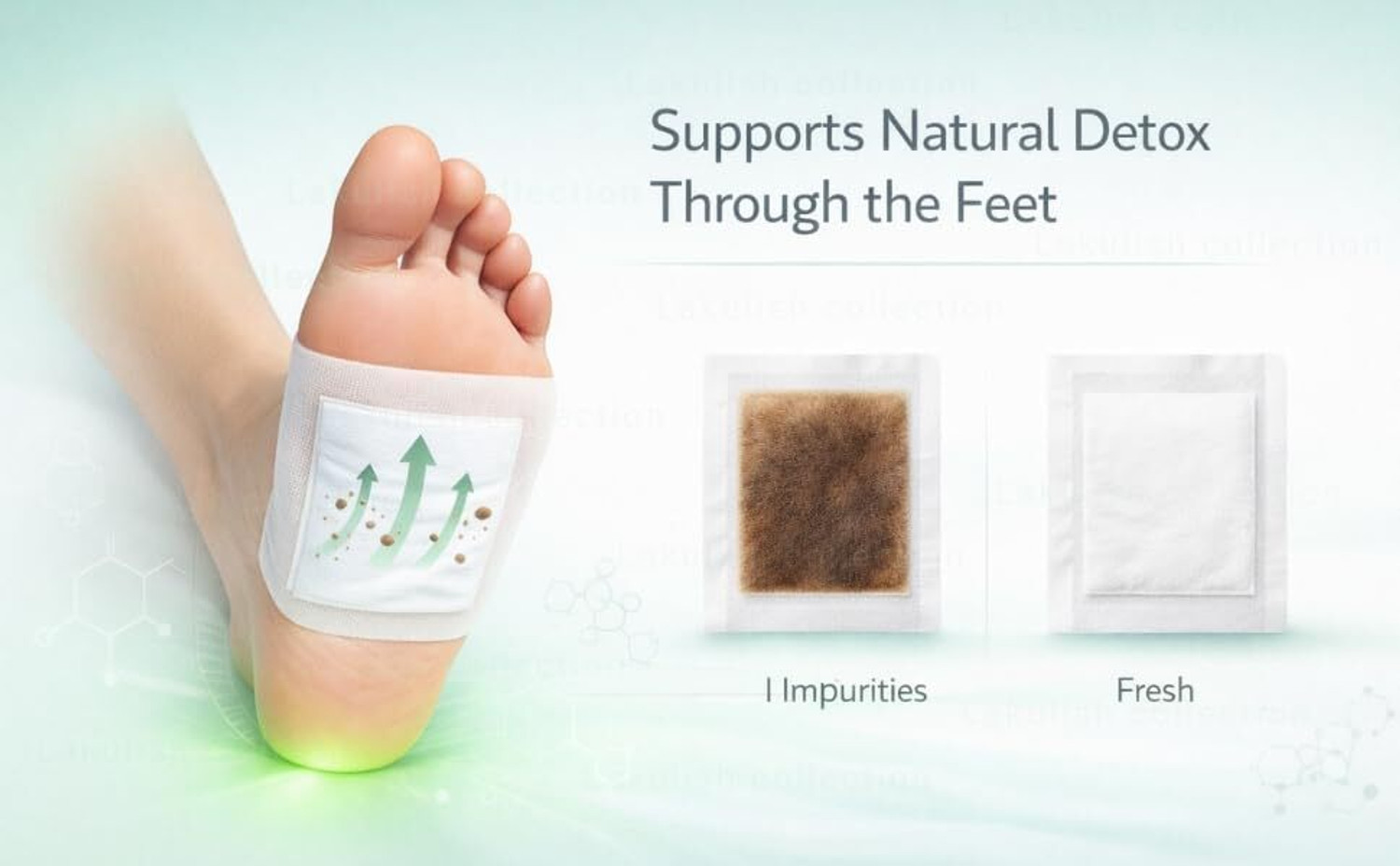 Image of BIY ENTERPRISE Foot Pads weight loss, foot patches for pain relief, plaster & patch (50 patch)