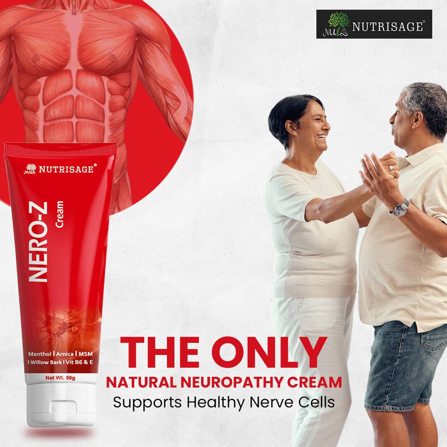 Nutrisage Nero-Z Neuropathy Nerve Relief Cream Cream - Buy Baby