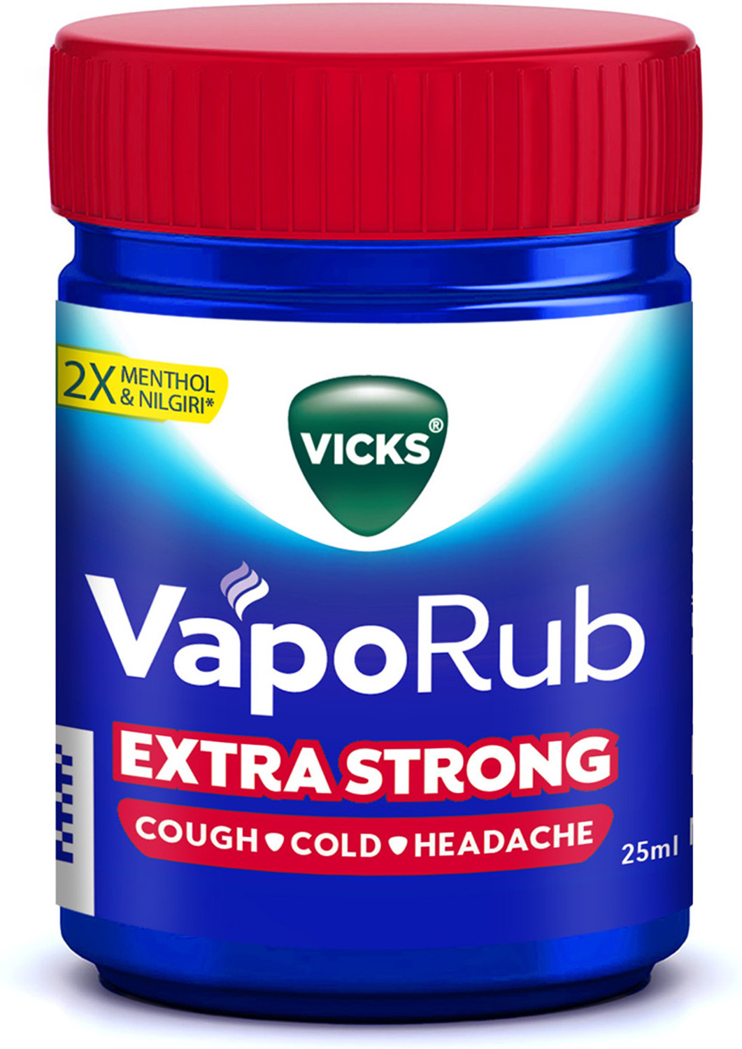 Image of VICKS VapoRub Xtra Strong, 25 ml Balm (25 ml)