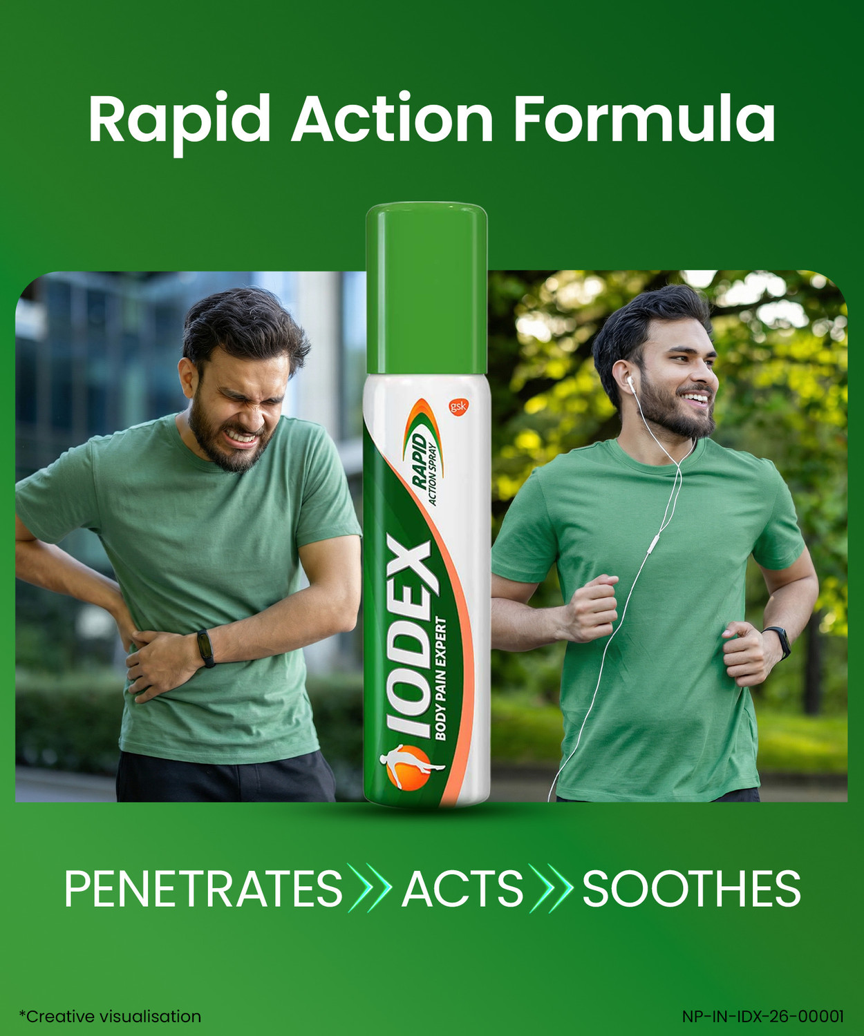 Image of Iodex Pain Relief, Body Pain Relief, Back Pain Relief , Spray