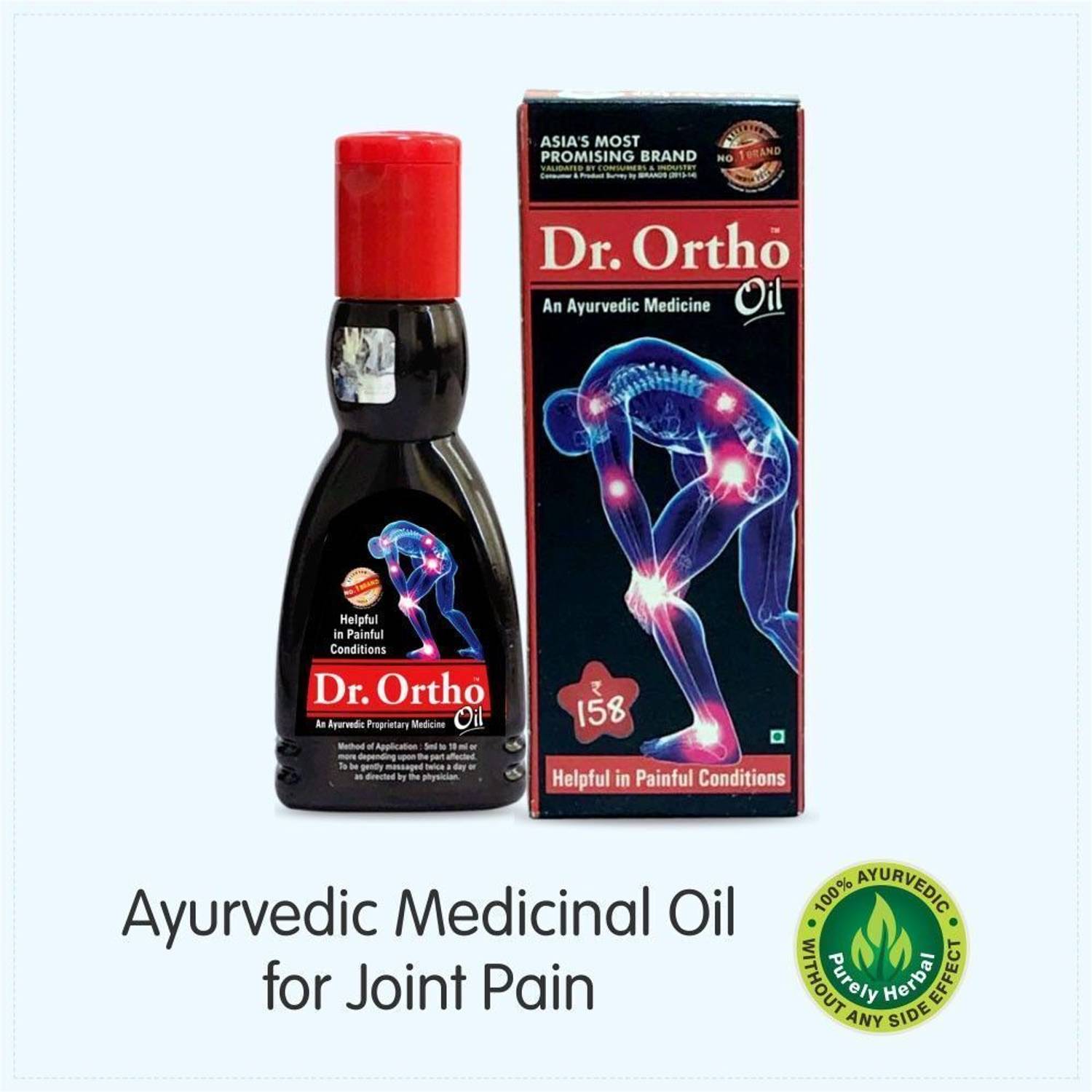 Dr. Ortho Oil 60ml Pack of 3 Pack of 3 · 60 ml (180 ml total) - Image 2