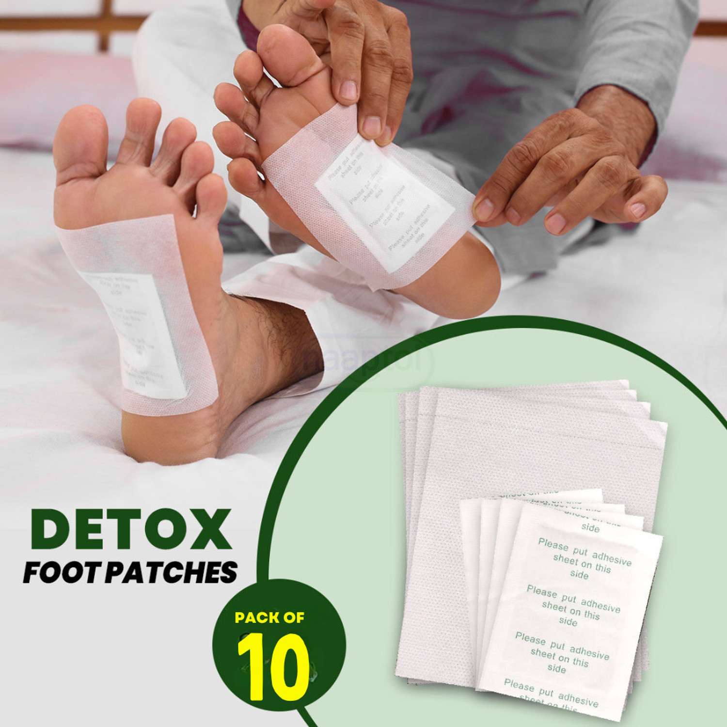 Image of Fangruik Warm routine ginger detox foot pad for evening comfort