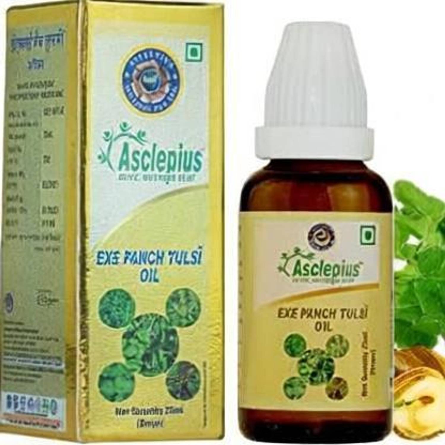 Asclepius wellness Panch Tulsi Oil (Pack Of 1 ) Liquid