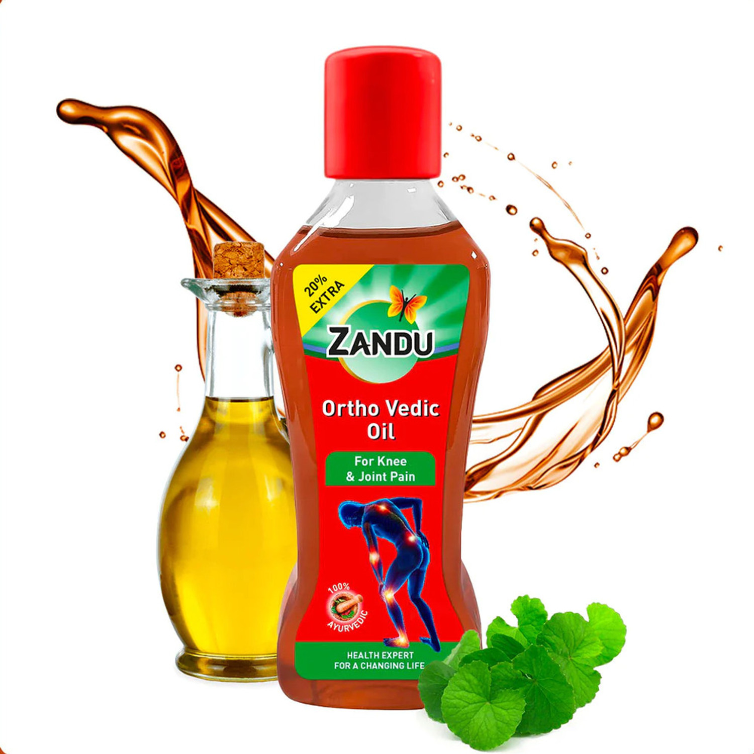 Image of ZANDU Ortho Vedic Pain Relief Oil 7 days120ml 1pic (240ml) Liquid
