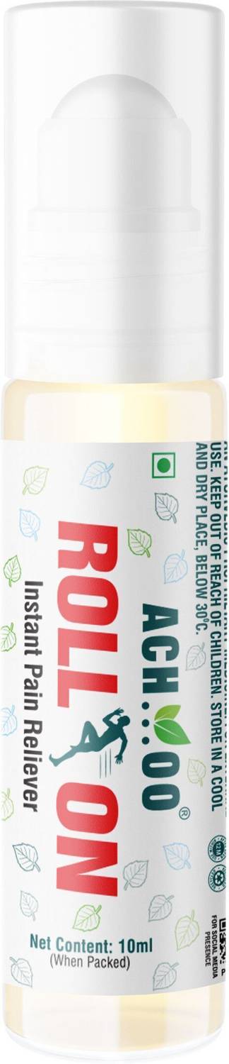 ACH...OO Fast Relief Pain Roll On - Quick Relief from Headaches and Joints Pain Liquid
