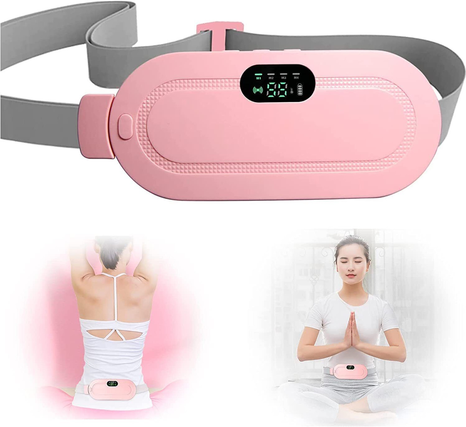 Image of HYMASA Electric Cordless Heating Pad for Period Pain, Cramp Relief, Back Pain in Period Slimming Machine