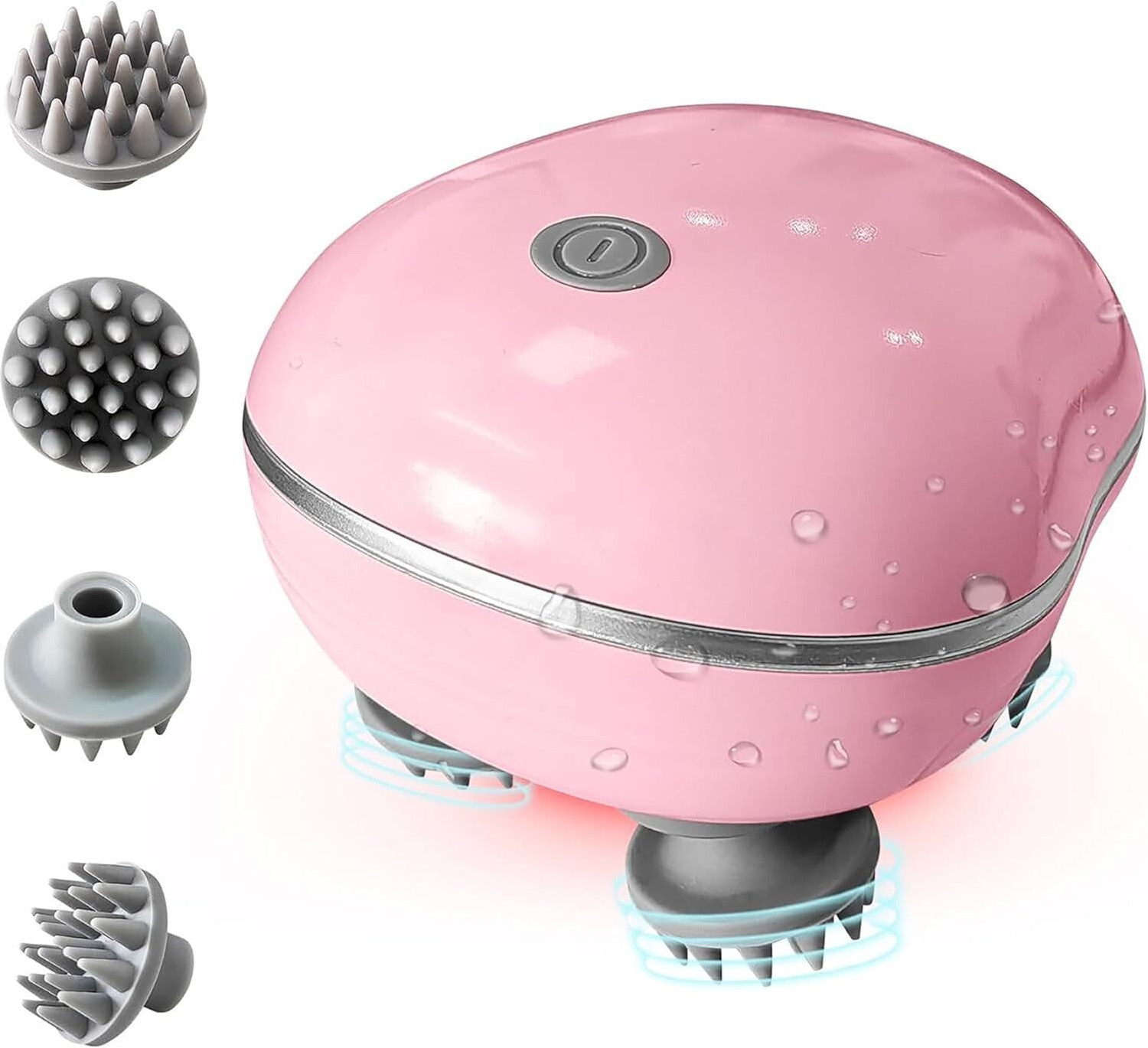 Image of BELENZO Revive Scalp Massager | 96 Silicon Kneading Points with Detachable Heads Inhaler