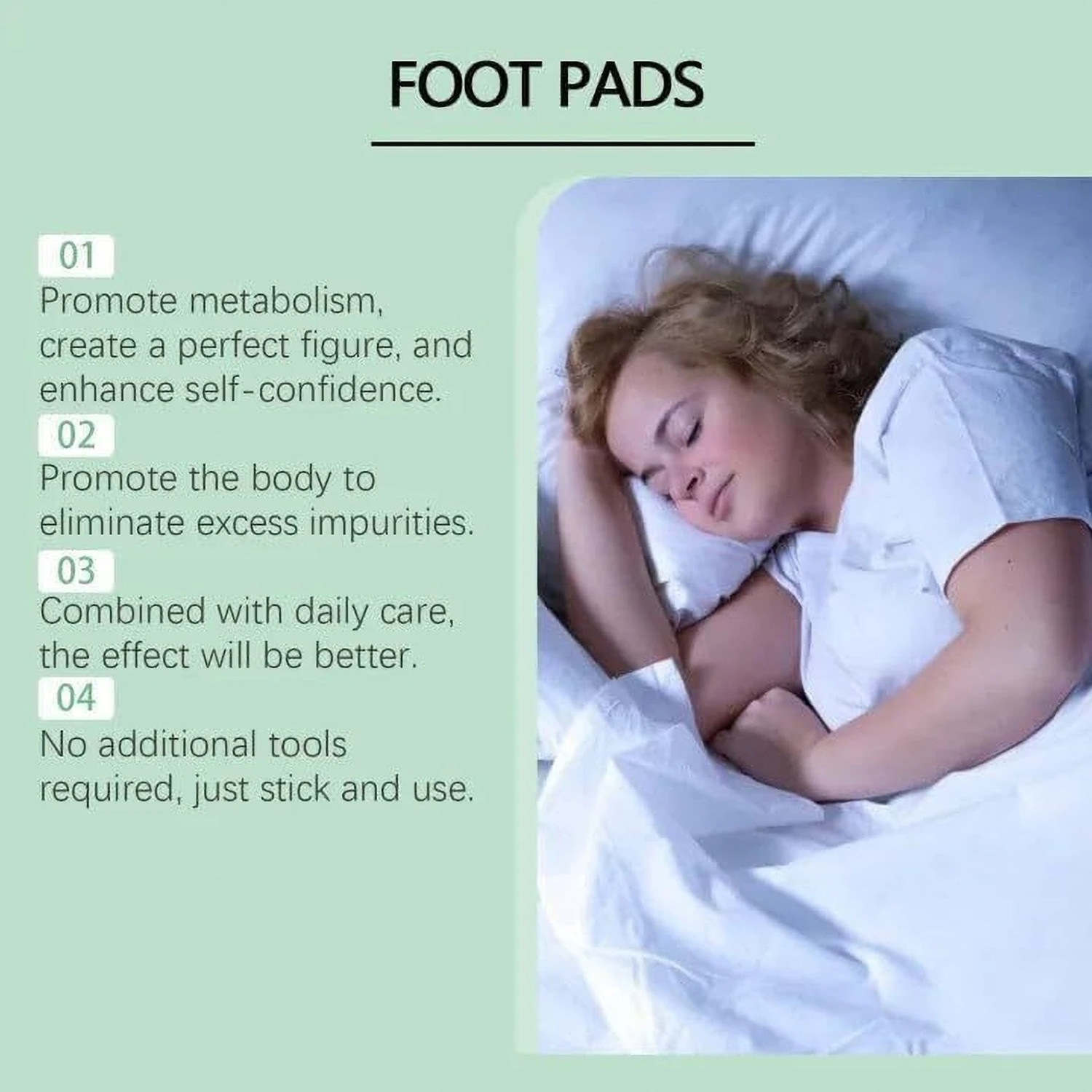 Image of ZRIYOS Foot Detoxs Herbal Patch | Pain Relief & Sleep Aid Plaster & Patch