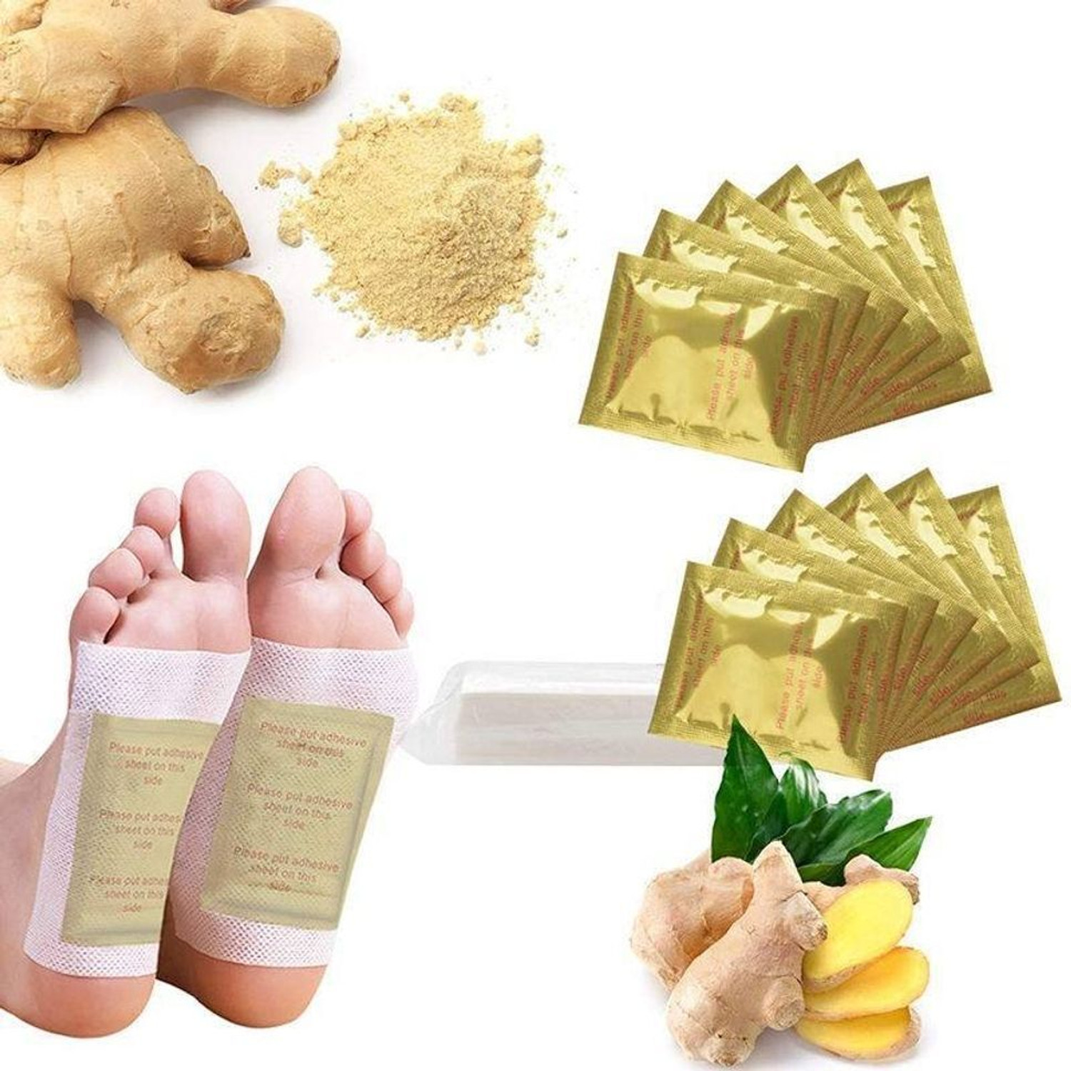 Image of BIY ENTERPRISE Foot Pads weight loss, foot patches for pain relief, plaster & patch (50 patch)