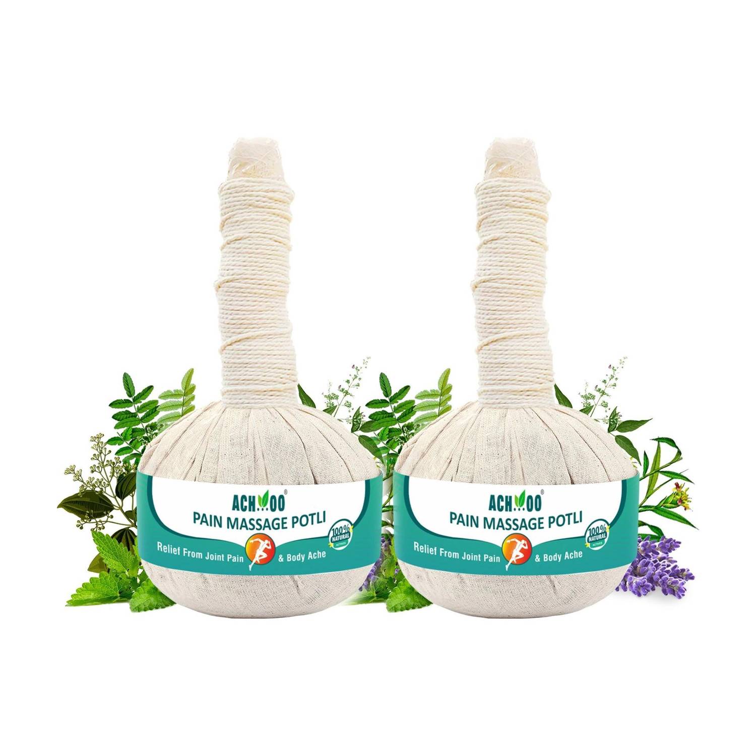 ACH...OO Pain Relief Potli - Ayurvedic Massage For Joints and Muscle Pain Powder