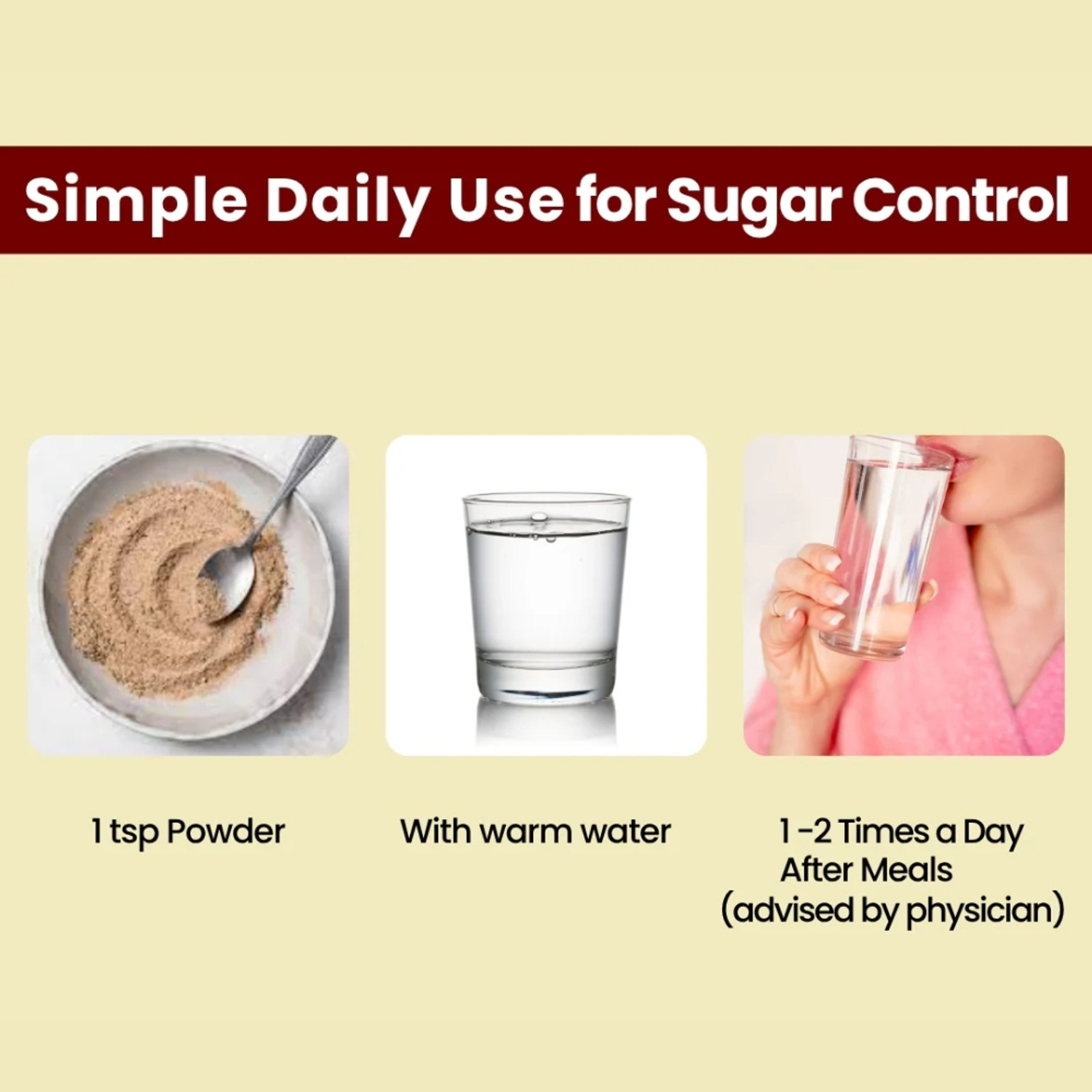 Image of Dr.TrueSkin Sugar Churna for Aiding in Healthy Blood Sugar Management E02 Powder