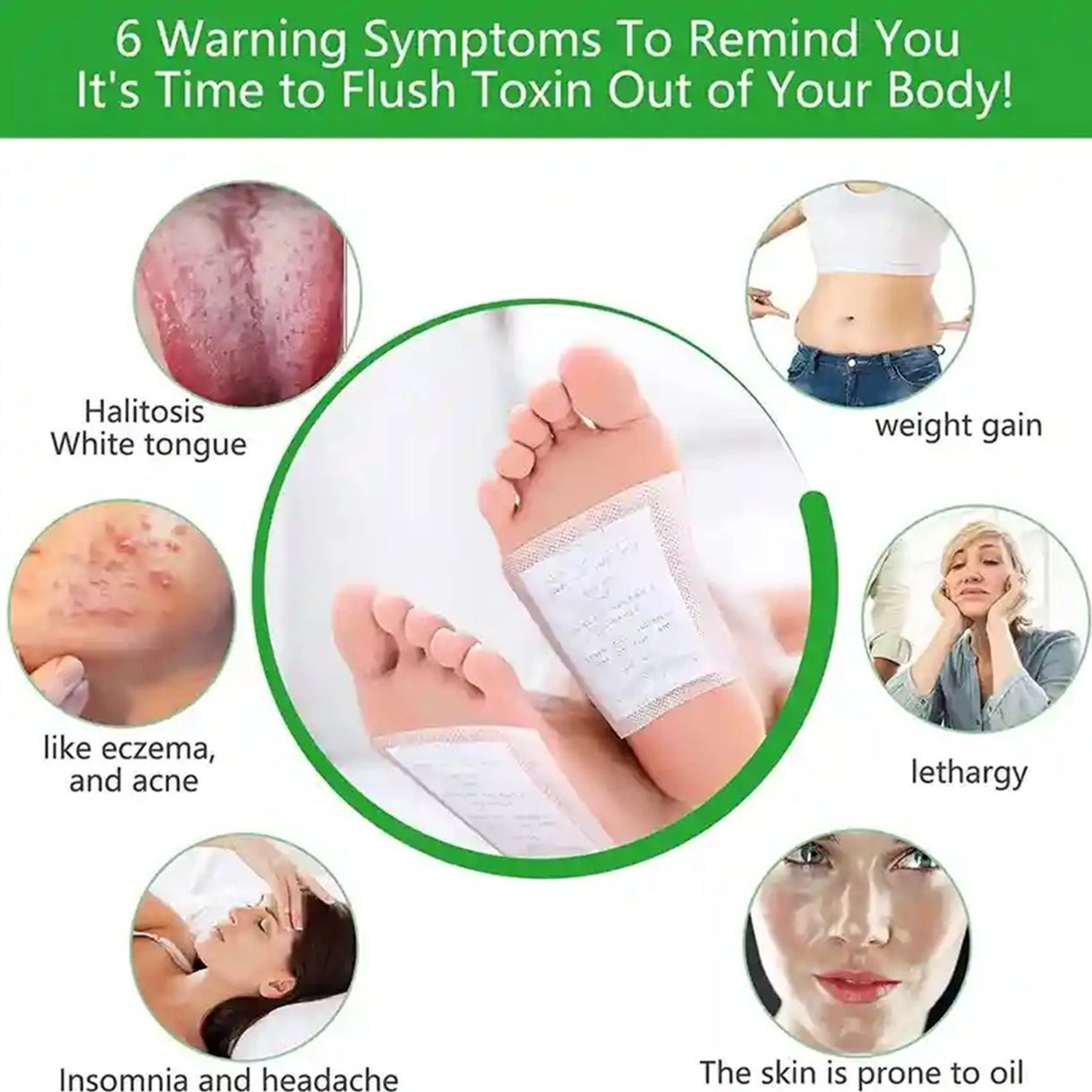 Image of BIY ENTERPRISE Foot Pads weight loss, foot patches for pain relief, plaster & patch (50 patch)