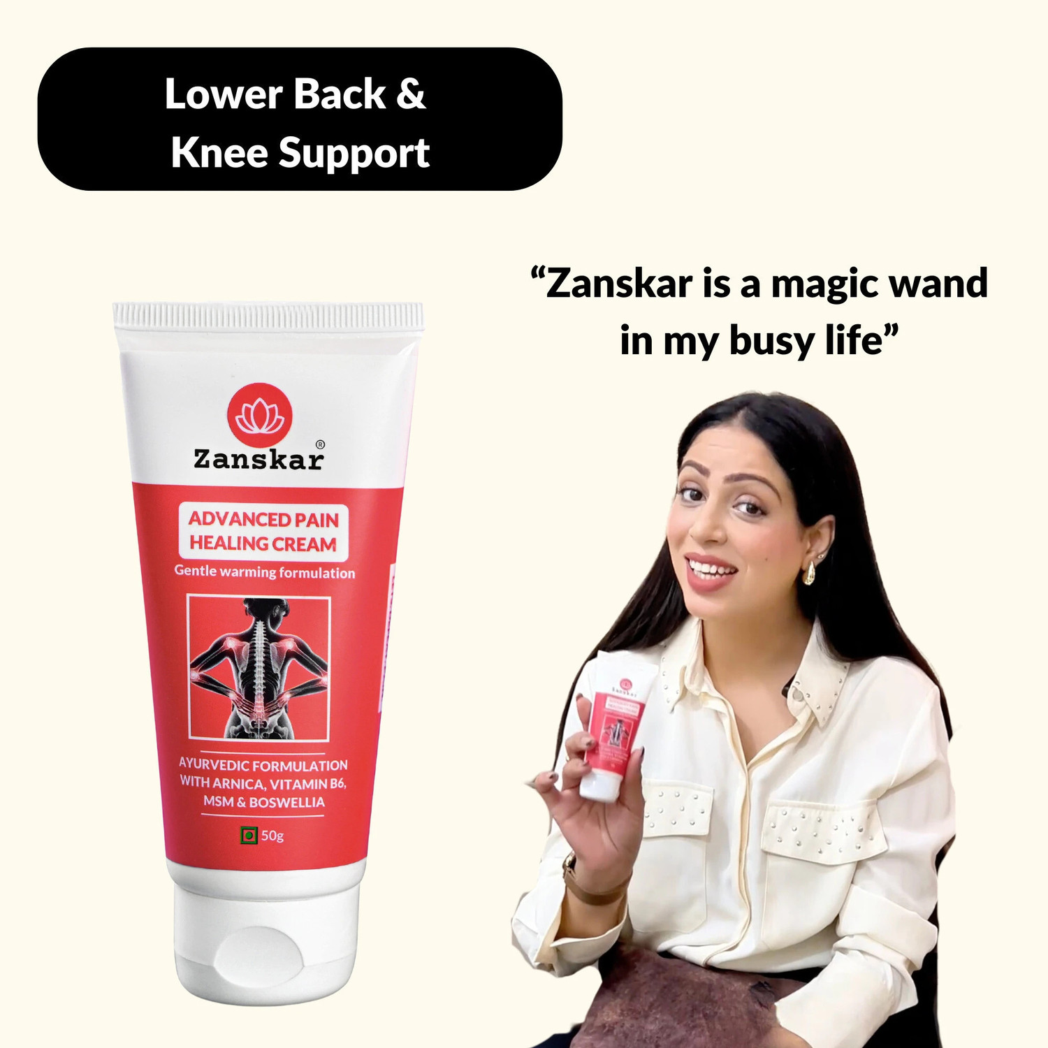 Image of Zanskar Advanced Pain Healing Cream