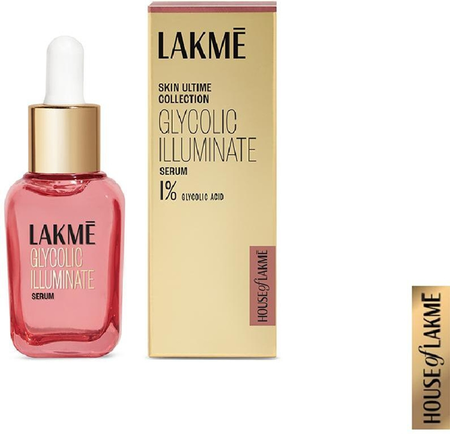 Image of Lakme Glycolic Illuminate Serum with 1%Glycolic Acid Reduces Dullness&Improves Texture