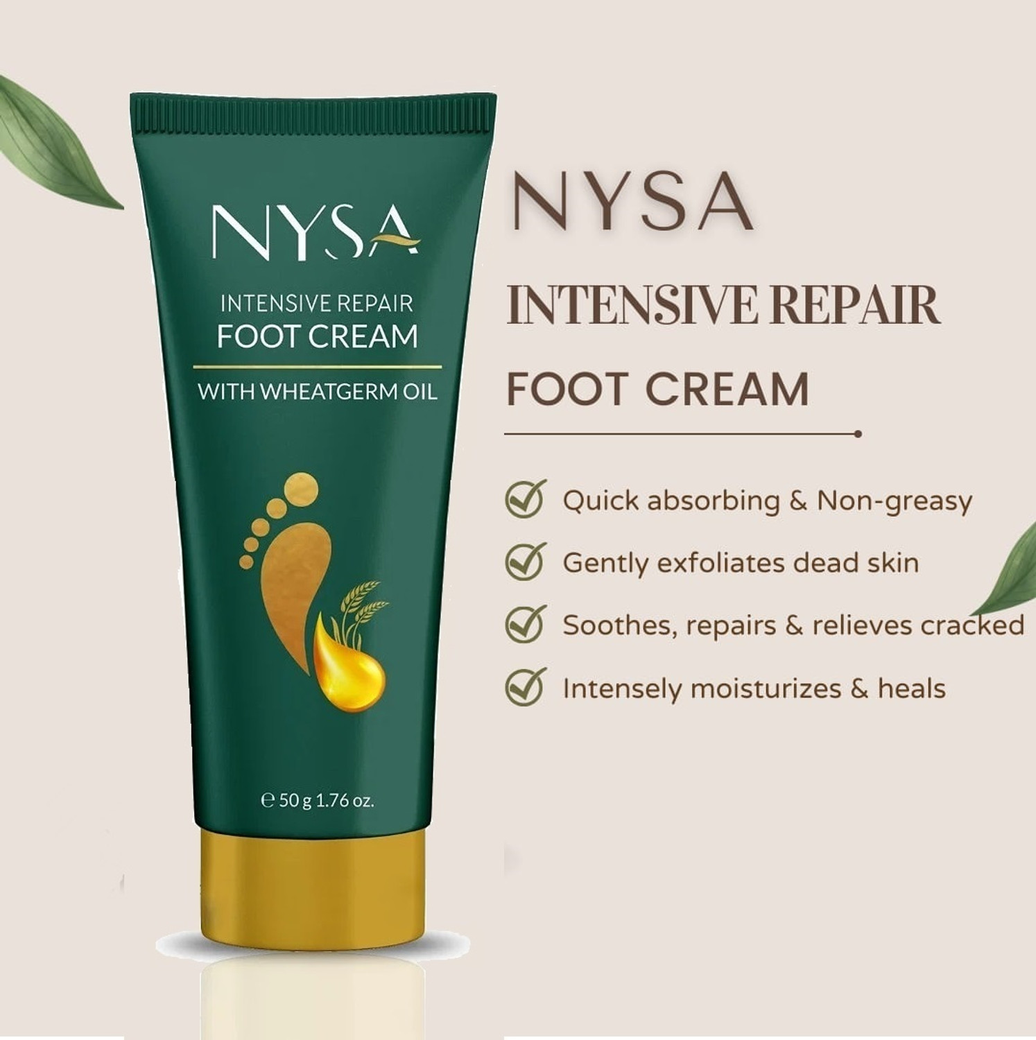 Image of RCM Nysa Foot Cream (Pack of 2)