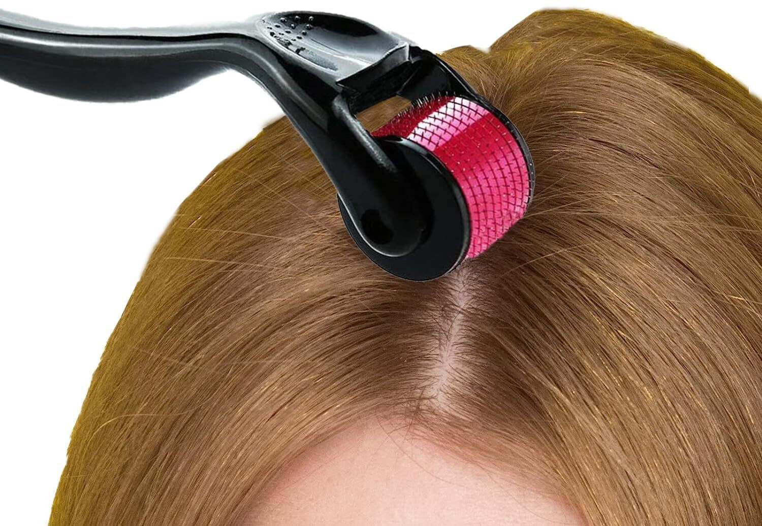 Image of JM SELLER Derma roller 1.0mm for hair & beard growth|1.0mm Titanium 540 micro needles