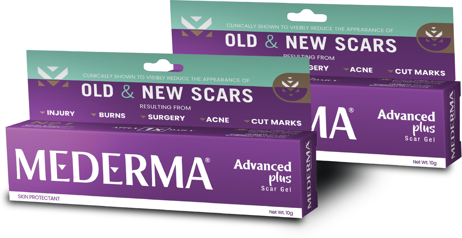 Image of MEDERMA Advance Plus Scar Removal Gel (Combo)