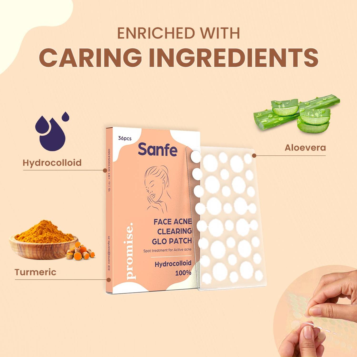 Sanfe Promise Face Acne Patch - Image 3