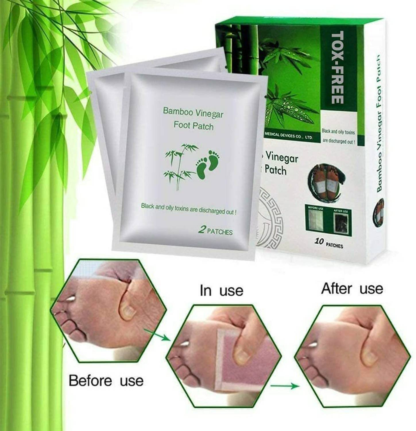 Abelia Pain Free Foot Pads for Stress Relief Sleep1