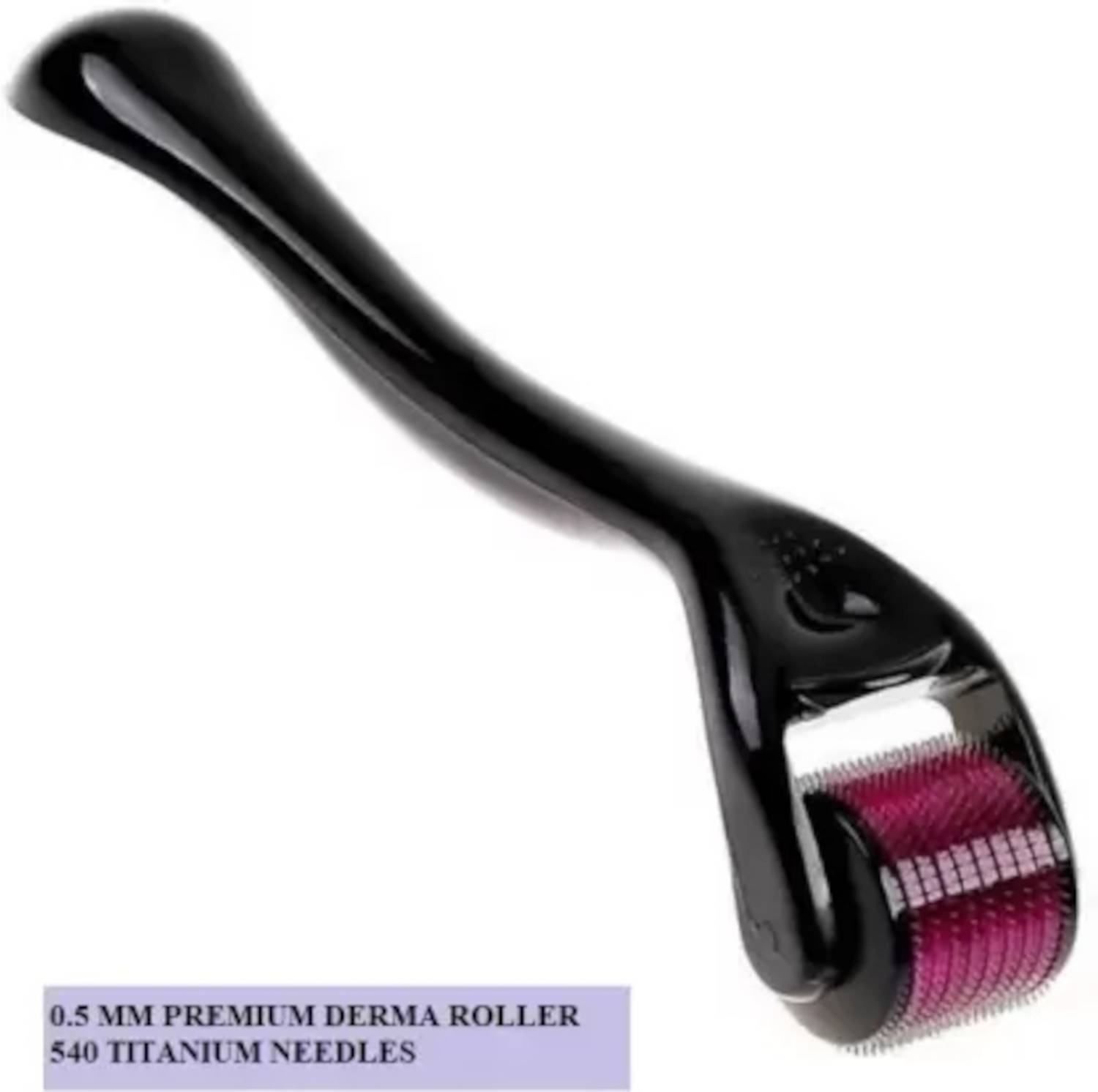 AcuHealth Derma Roller 0.5mm 540 Micro Needles For Hair Growth, Acne Scars Removal