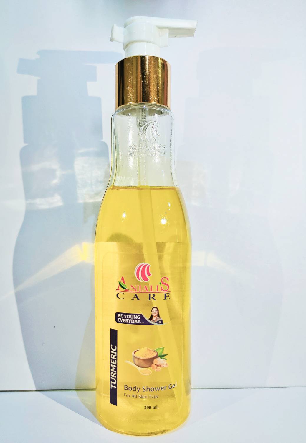 Anjalis Care Turmeric body shower gel