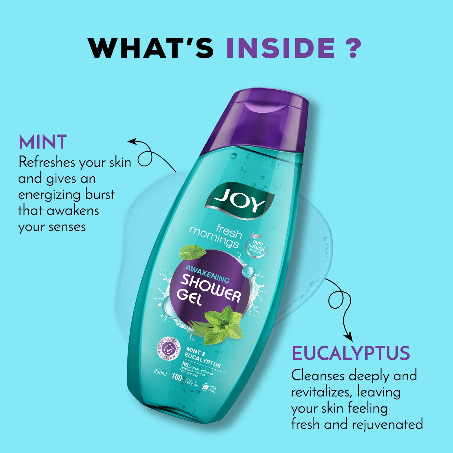 Joy Fresh Morning Purifying Shower Gel - Image 5
