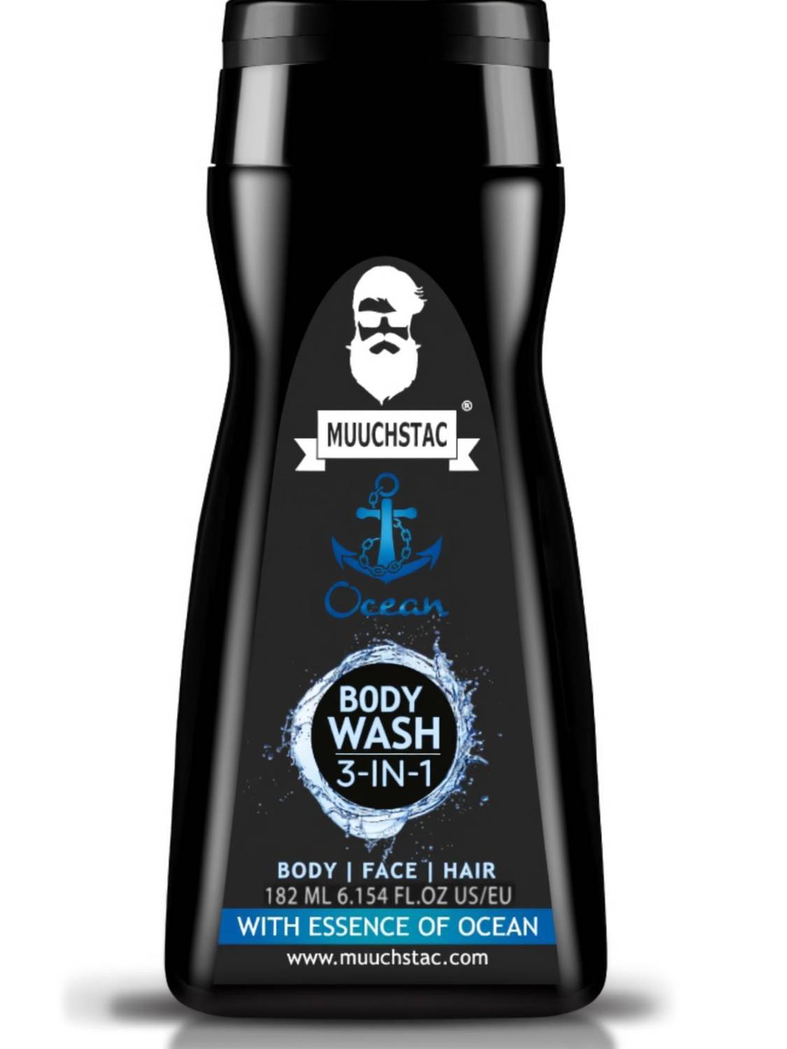 MUUCHSTAC Ocean 3 in 1 Body Wash for Men - Image 1